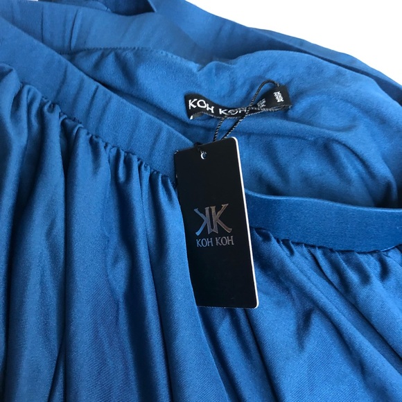 Koh Koh | teal maxi sress 2XL - Picture 4 of 5